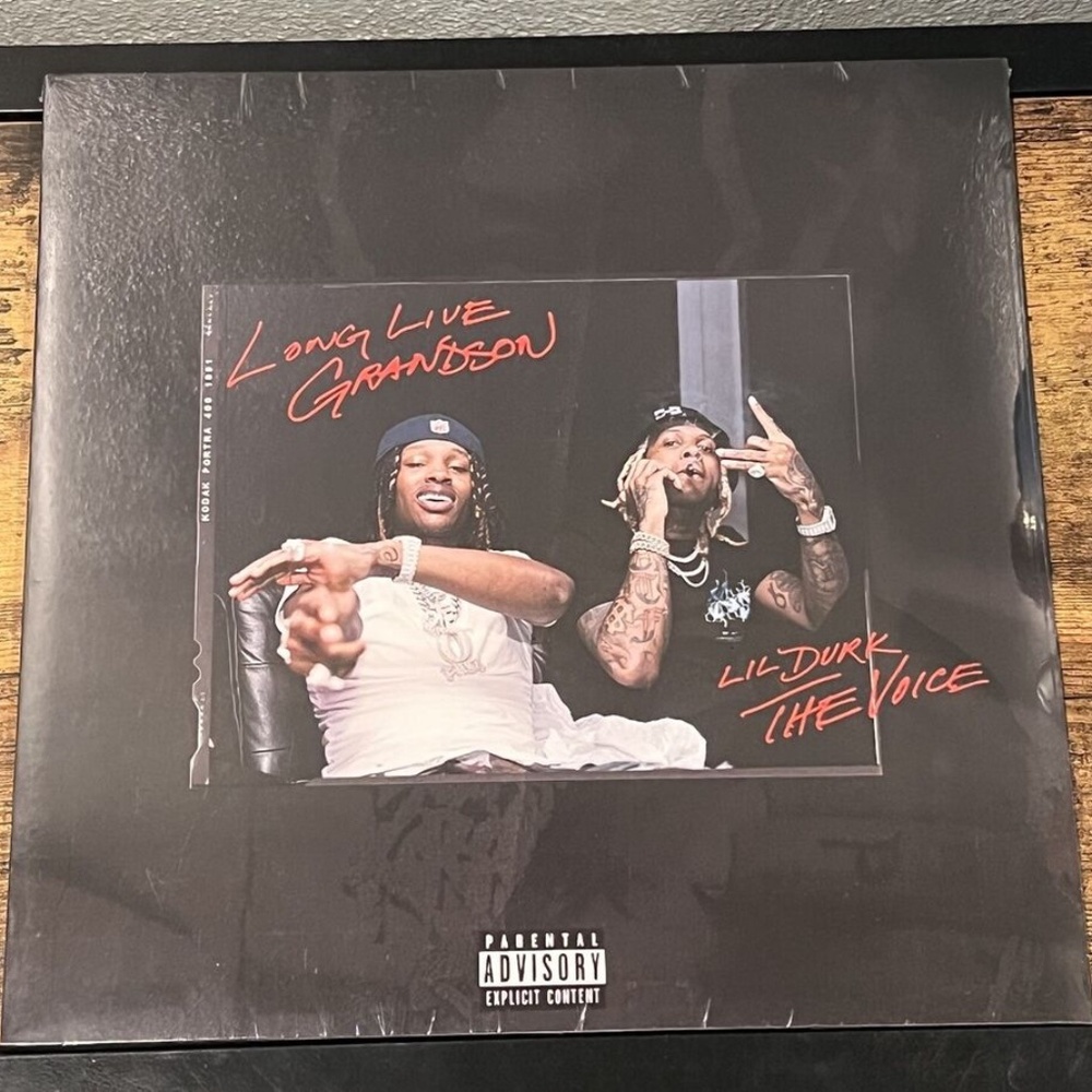 LIL DURK KING VON THE VOICE LIMITED EDITION VINYL RECORD LP NEW/SEALED